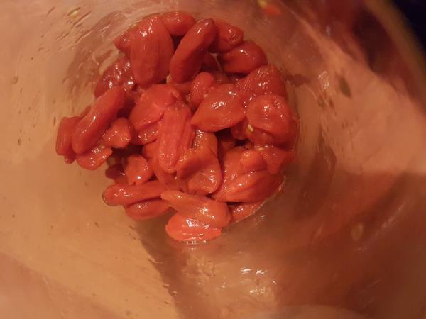 Bananin sladoled z goji jagodami